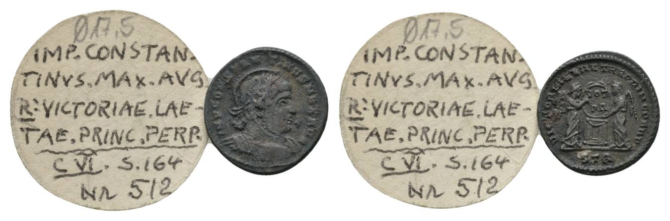  Antike, Römisches Kaiserreich, Kleinbronze; 3,30 g, Ø 17 mm   