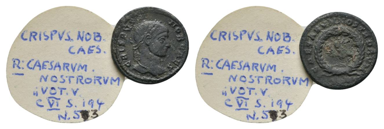  Antike, Römisches Kaiserreich, Kleinbronze; 3,03 g, Ø 19 mm   