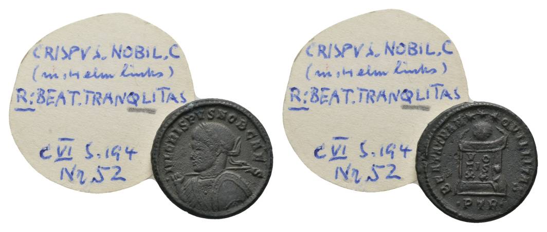  Antike, Römisches Kaiserreich, Kleinbronze; 4,44 g, Ø 19 mm   