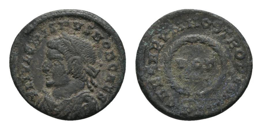  Antike, Römisches Kaiserreich, Kleinbronze; 2,84 g, Ø 18 mm   
