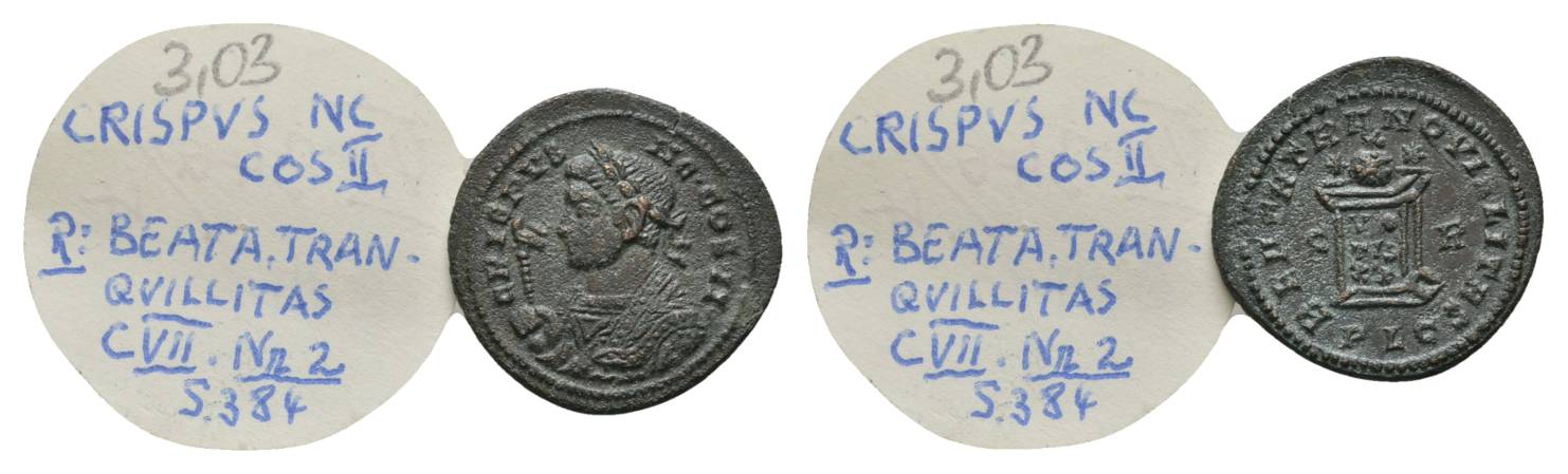  Antike, Römisches Kaiserreich, Kleinbronze; 3,03 g, Ø 24 mm   