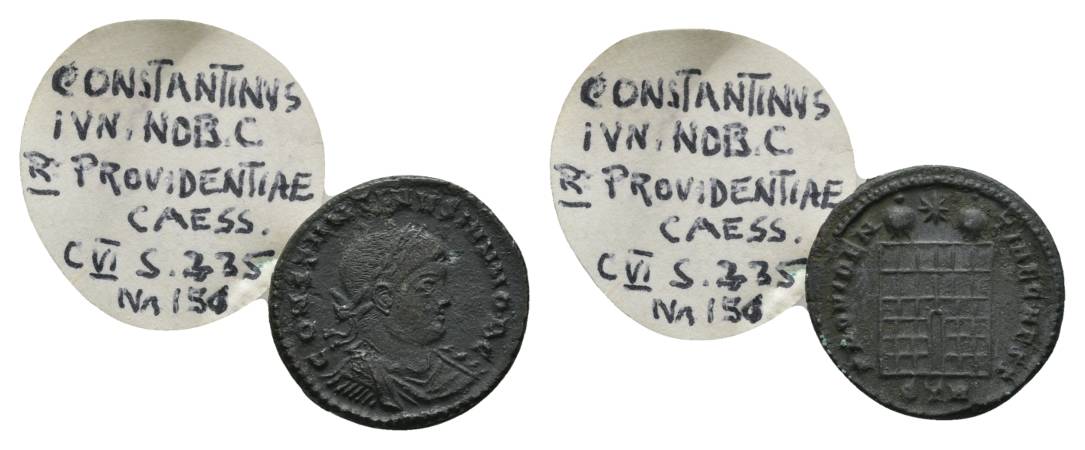  Antike, Römisches Kaiserreich, Kleinbronze; 3,44 g, Ø 18 mm   
