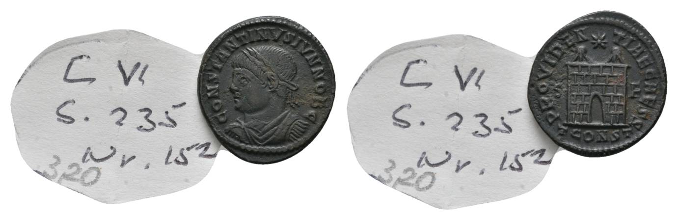 Antike, Römisches Kaiserreich, Kleinbronze; 3,20 g, Ø 19 mm   