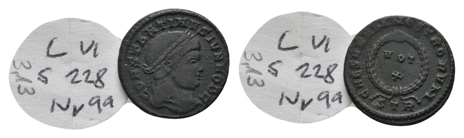  Antike, Römisches Kaiserreich, Kleinbronze; 3,13 g, Ø 18 mm   