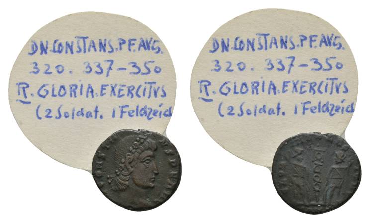  Antike, Römisches Kaiserreich, Kleinbronze; 2,20 g, Ø 15 mm   