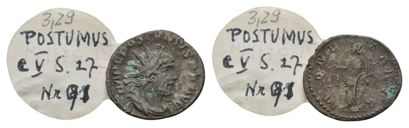  Antike, Römisches Kaiserreich, Antoninian; 3,29 g, Ø 19 mm   