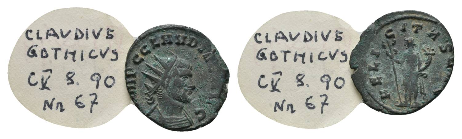  Antike, Römisches Kaiserreich, Antoninian; 2,89 g, Ø 19 mm   
