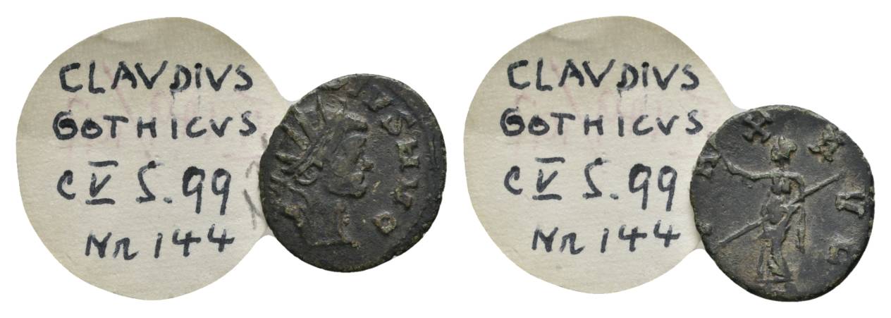  Antike, Römisches Kaiserreich, Antoninian; 1,76 g, Ø 16 mm   