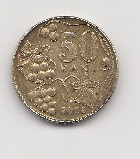 50 Bani Moldavien 2008 (I754)