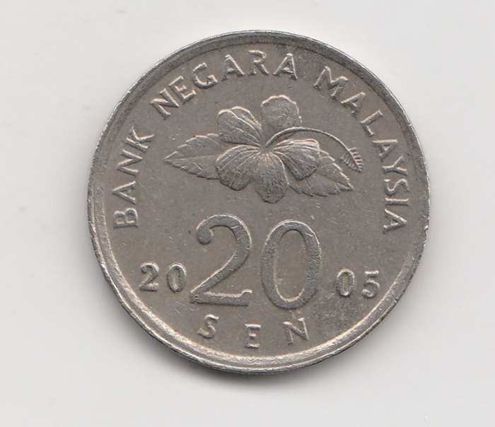  20 Sen Malaysia 2005 (I763)   