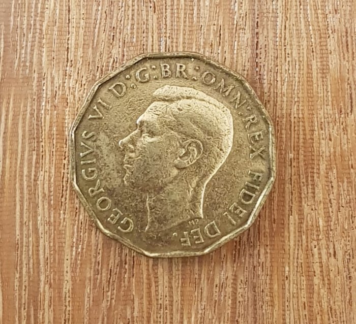  Großbritannien 3 Pence 1952 #560   