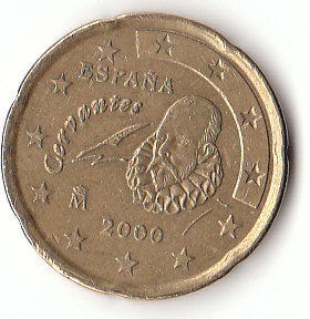  Spanien 20 Cent 2000 (C251)   