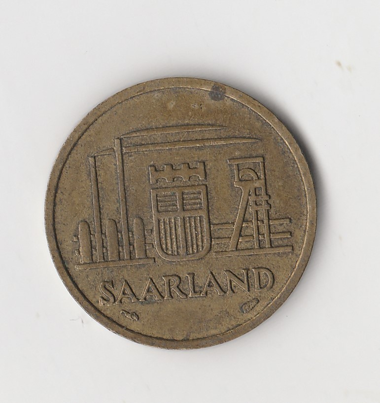  20 Franken Saarland 1954 (I 765)   