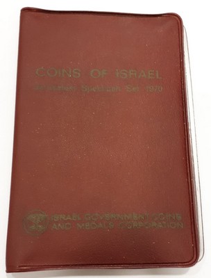  Israel  Kursmünzensatz   1970     FM-Frankfurt   