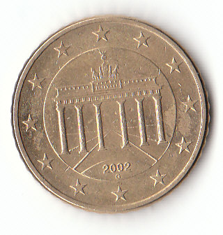  Deutschland 50 Cent 2002 G (C253)b.   