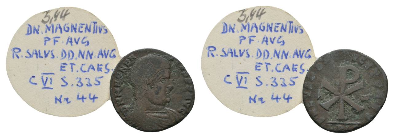  Antike, Römisches Kaiserreich, Kleinbronze; 3,44 g, Ø 21 mm   