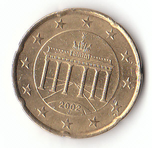  Deutschland 20 Cent 2002 J (C255)b.   