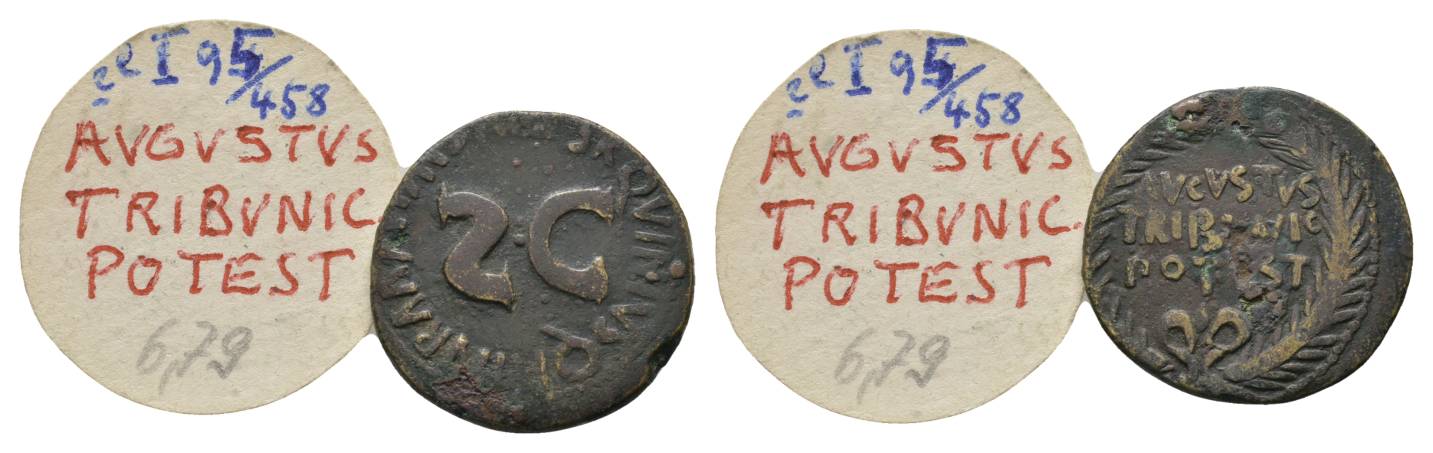  Antike, Römisches Kaiserreich, As; 6,79 g, Ø 24 mm   