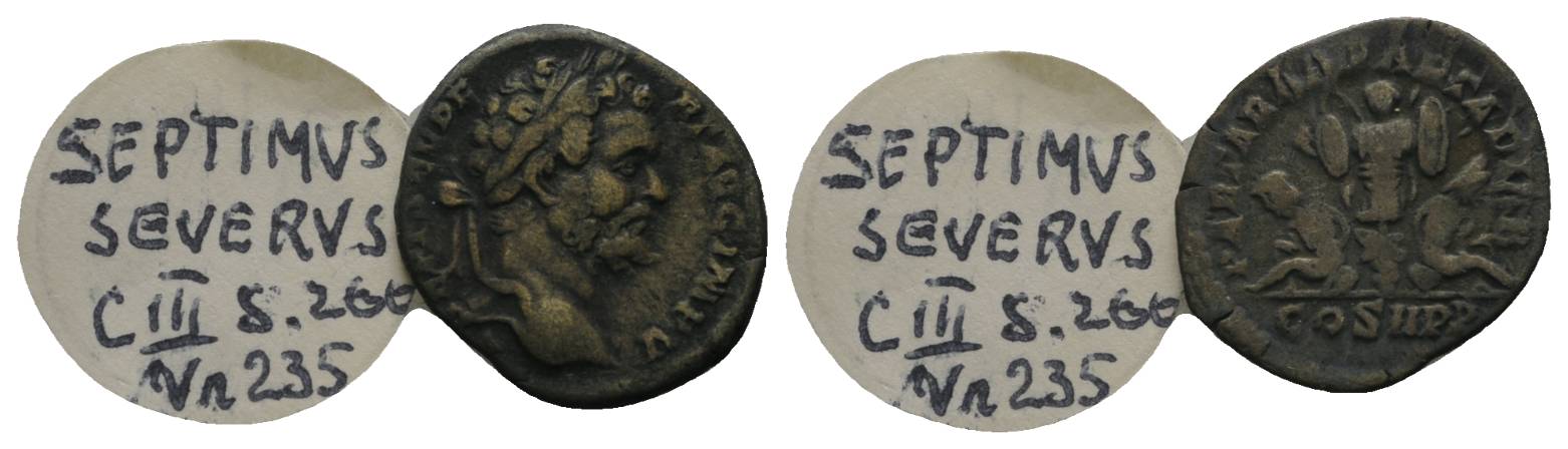  Antike, Römisches Kaiserreich, Denar; 3,16 g, Ø 17 mm   