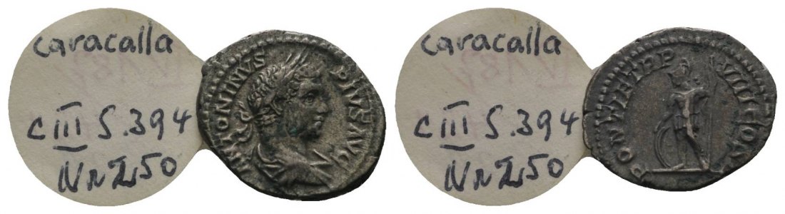  Antike, Römisches Kaiserreich, Denar; 3,28g, Ø 17 mm   