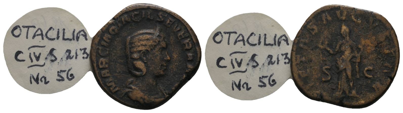  Antike, Römisches Kaiserreich, Sesterz; 18,69 g, Ø 28 mm   