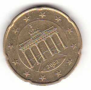  Deutschland 20 Cent 2002 F (C257)b.   