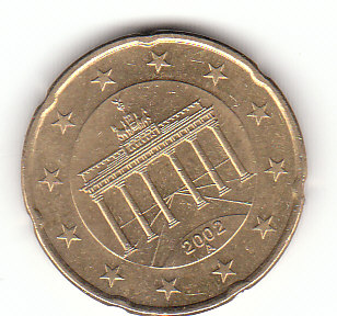  Deutschland 20 Cent 2002 A (C258)b.   