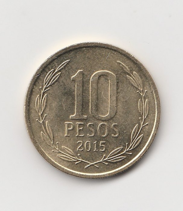  10 Pesos Chile 2015 (I771)   