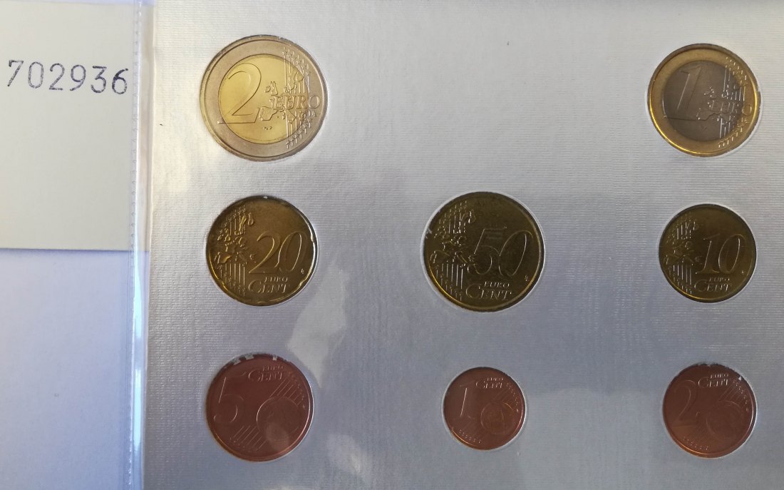  Sedisvakanz Jahr 2005, 8 Münzen   