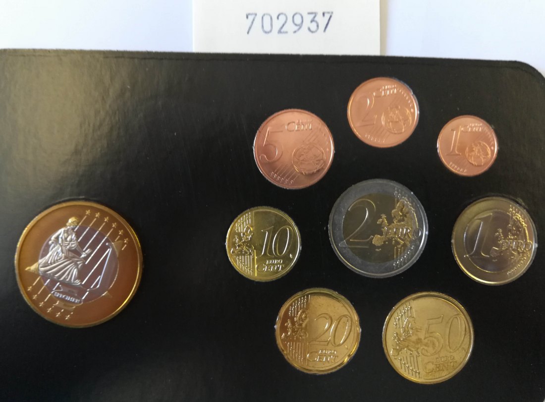  Euro- Premiumsatz Malta 2008, 8 Münzen   