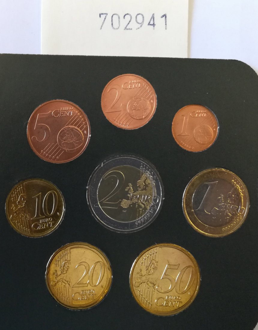  2 Euro Gedenkmünzensatz Slowakai 2009, 8 Münzen   