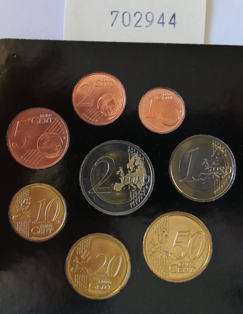  Prestige- Coinset 2014, 8 Münzen Lettland   