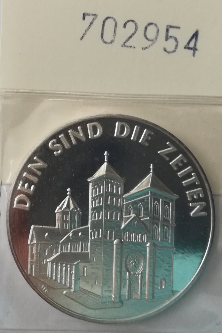  Osnabrück, Medaille 1980; 986er AG; eingeschweißt: 25,45 g, Ø 40 mm   