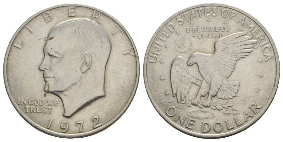  USA, ONE Dollar 1972   