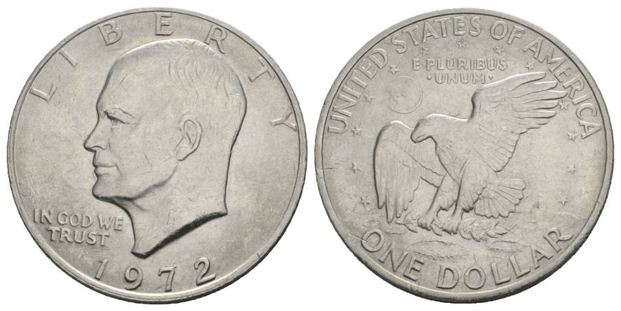  USA, ONE Dollar 1972   
