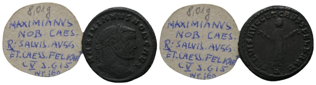  Antike, Römisches Kaiserreich, Follis; 8,01 g, Ø 27 mm   