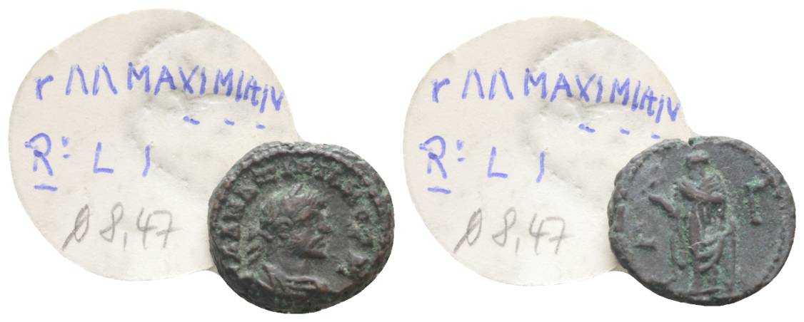  Antike, Römisches Kaiserreich, Kleinbronze; 8,47 g, Ø 19 mm   