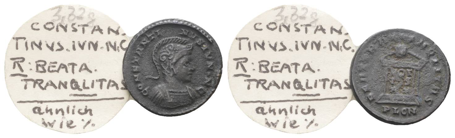  Antike, Römisches Kaiserreich, Kleinbronze; 3,32 g, Ø 19 mm   