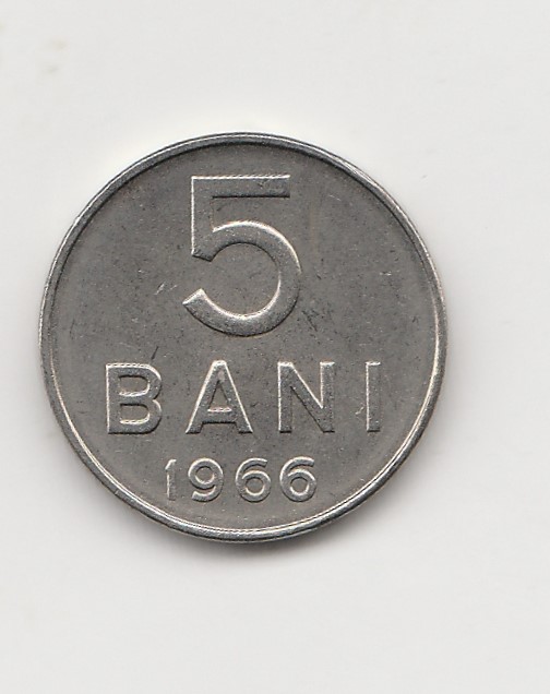  5 Bani Rumänien 1966  (I780)   