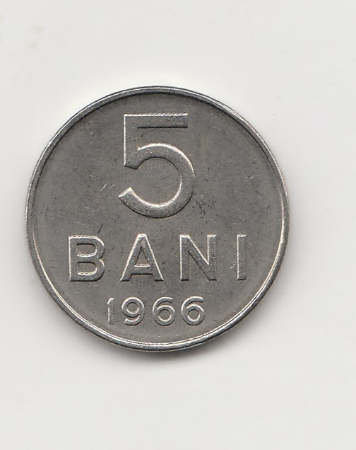 5 Bani Rumänien 1966 (I780)