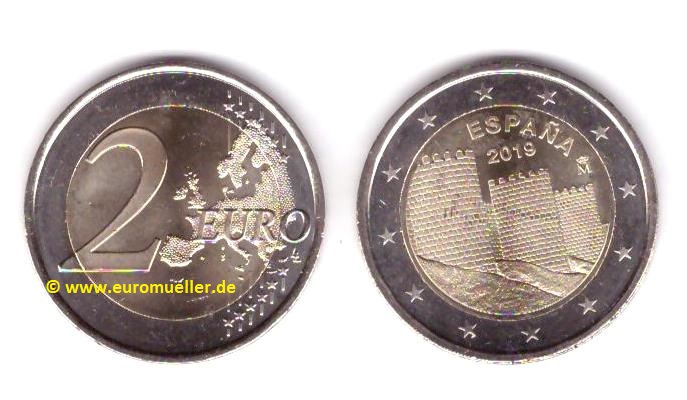 Spanien 2 Euro Gedenkmünze 2019...Avila   