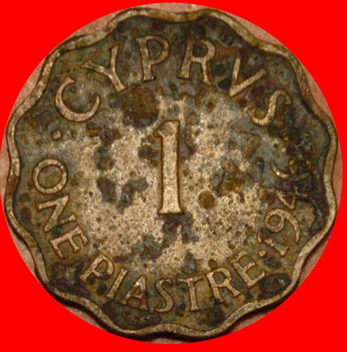 # 2 SOLD ~ 12 SCALLOPS: CYPRUS ★ PIASTRE 1946! LOW START ★ NO RESERVE!