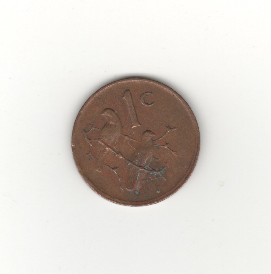  Südafrika 1 Cent 1980   