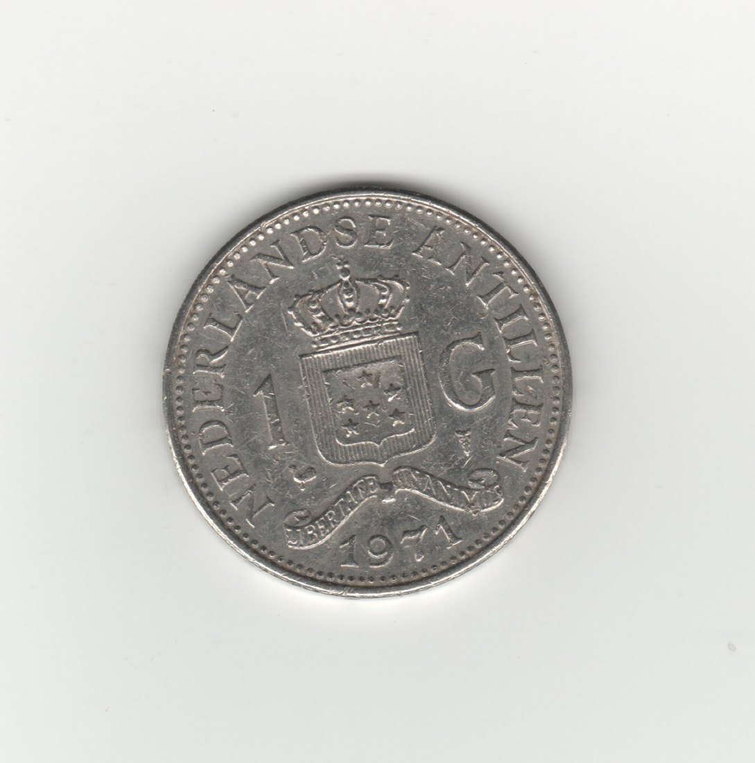  Niederländische Antillen 1 Gulden 1971   