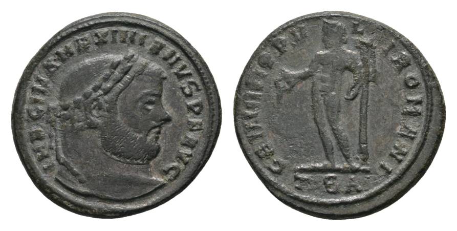  Antike, Römisches Kaiserreich, Follis; 10,26 g, Ø 27,41 mm   