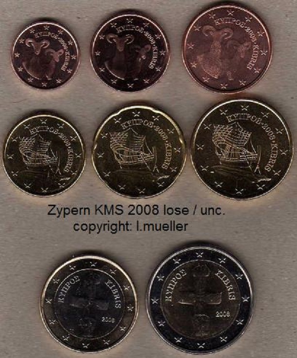 Zypern ...KMS 2008...unc.   