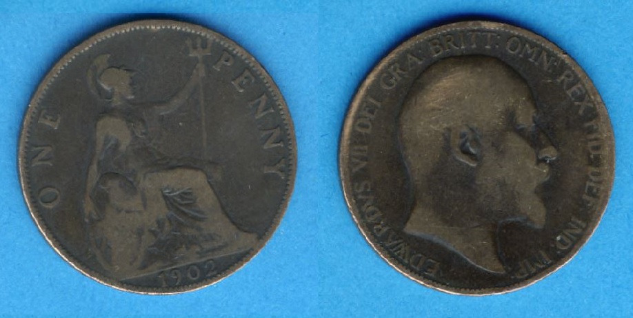  Großbritannien 1 Penny 1902   