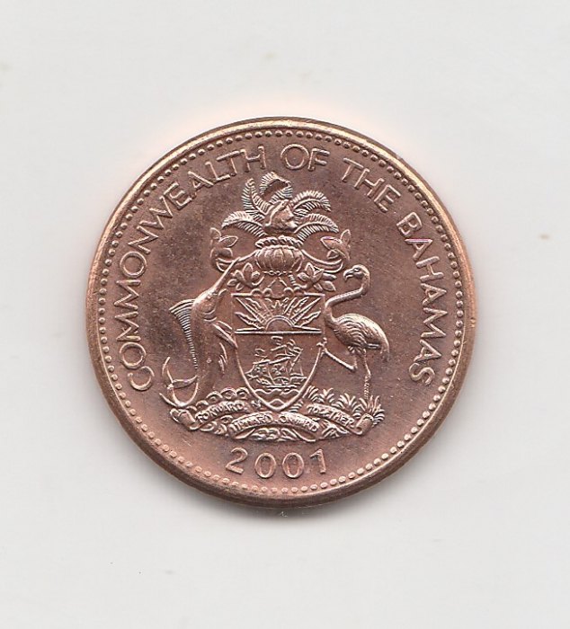  1 cent Bahamas 2001 (I781)   