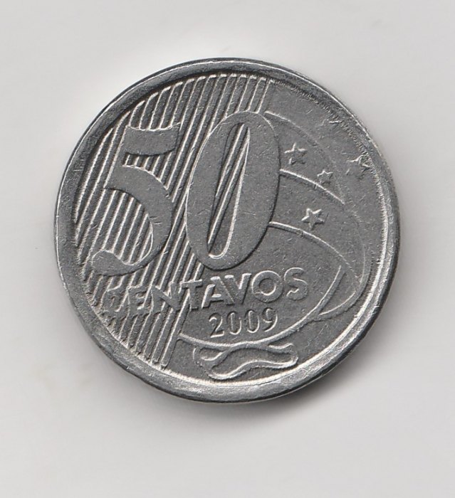  50 Centavos Brasilien 2009 (I783)   