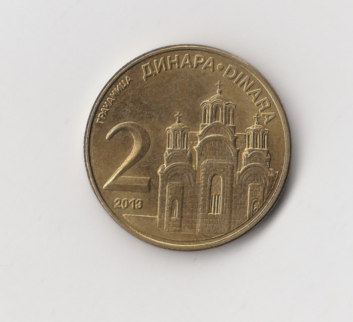 2 Dinara Republik Serbien 2013 (I786)